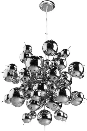 Люстра средней высоты Arte Lamp Molecule A8313SP-9CC – изображение в каталоге