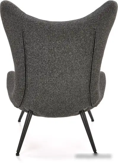 Интерьерное кресло Halmar Atlantis (антрацит/черный) – фото товара