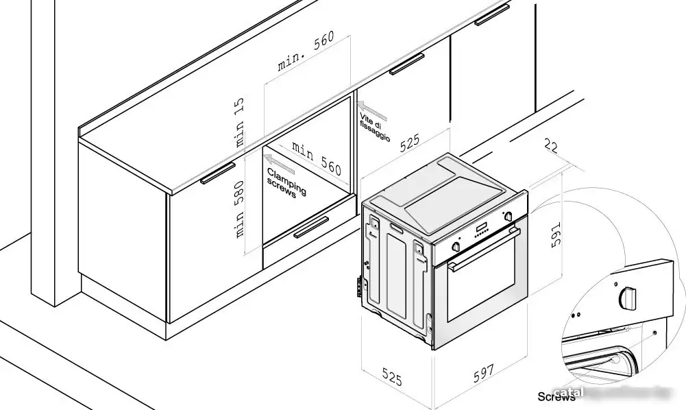 Газовый духовой шкаф Korting OGG 771 CFN - фото товара