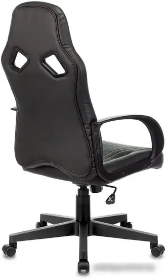 Кресло Бюрократ Zombie Runner (черный/зеленый) – фото товара