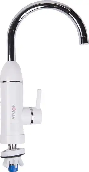 Проточный электрический водонагреватель-кран Atmor Tap 3 кВт кран - фото товара
