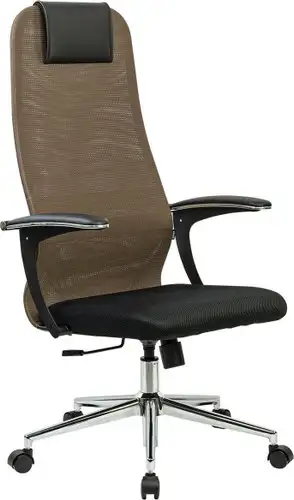 Офисное кресло Brabix EX-801 532920 (черный/коричневый) – изображение в каталоге