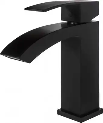 Смеситель Hansberge H1077 (черный матовый) - изображение в каталоге