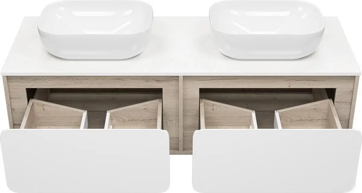 Misty Тумба под умывальник Дубль 150 П-Дуб-09150-372Я – фото товара