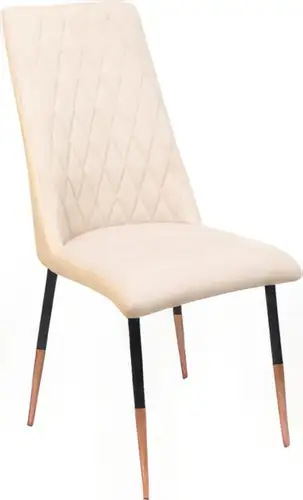 Стул Shado Маффин Premium (бежевый/черные ножки) – изображение в каталоге