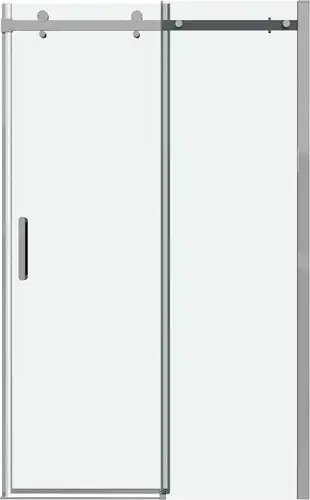 Душевая дверь Grossman Classic 100.K33.04.160.10.00 160х195 (хром/стекло прозрачное) - изображение в каталоге