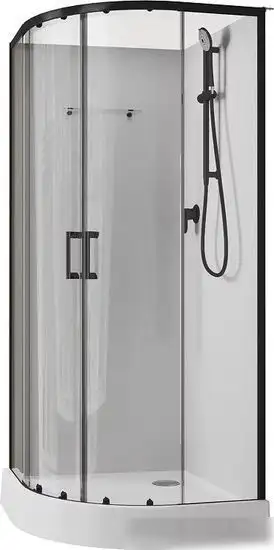 Душевая кабина Aquanet Passion Evo R 90 (черный) - фото товара