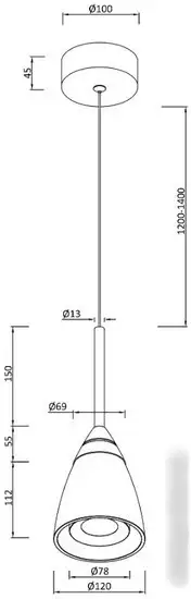 Подвесная люстра Moderli Leina V10868-PL – фото товара