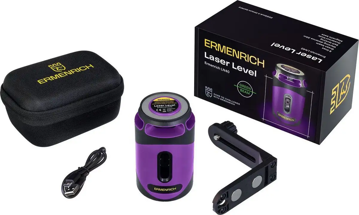 Лазерный нивелир Ermenrich PLUS LN40 84638 – фото товара