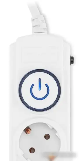 Сетевой фильтр IPPON BK-6-EU-5-16-W (5м, 6 розеток, белый) – фото товара