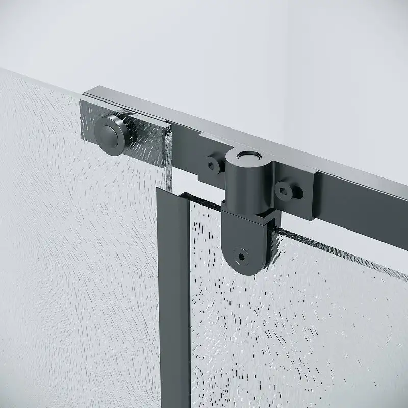 Душевой уголок Grossman Pragma 100x90x195 120.K33.03.1090.21.02 (черный матовый/стекло шиншилла) - фото товара