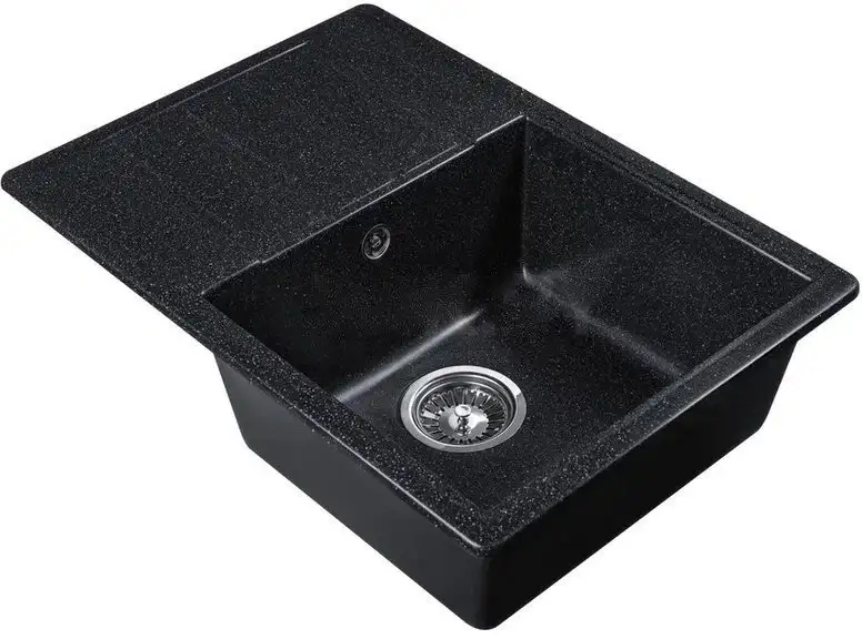 Кухонная мойка Marblan Recta R (черный) - фото товара