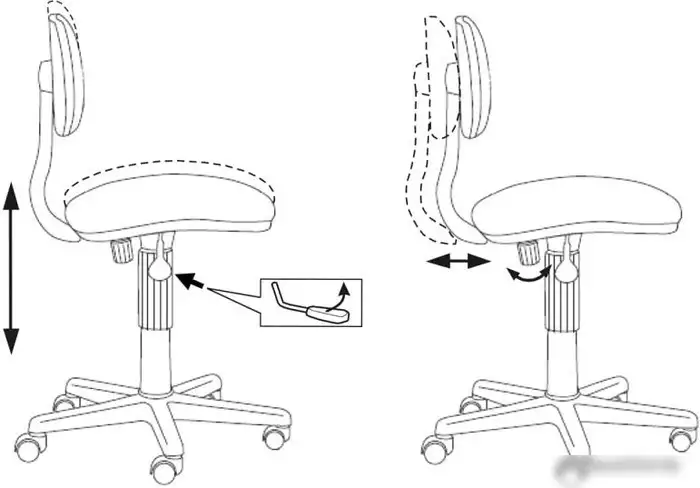 Кресло Бюрократ CH-201NX/Military – фото товара