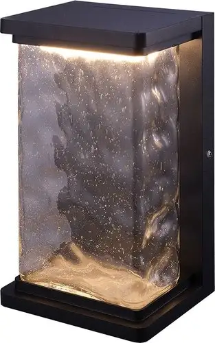 Уличный настенный светильник Arte Lamp Atlantis A2313AL-1BK