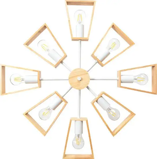 Люстра средней высоты Arte Lamp Brussels A8030PL-8WH – фото товара