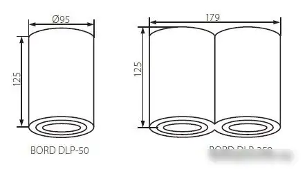 Точечный светильник Kanlux BORD DLP-50-AL [22550] – фото товара