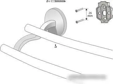 Держатель для полотенца Bisk 72087 – фото товара