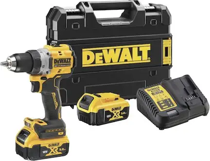 Дрель-шуруповерт DeWalt DCD800P2T (с 2-мя АКБ, кейс) – фото товара