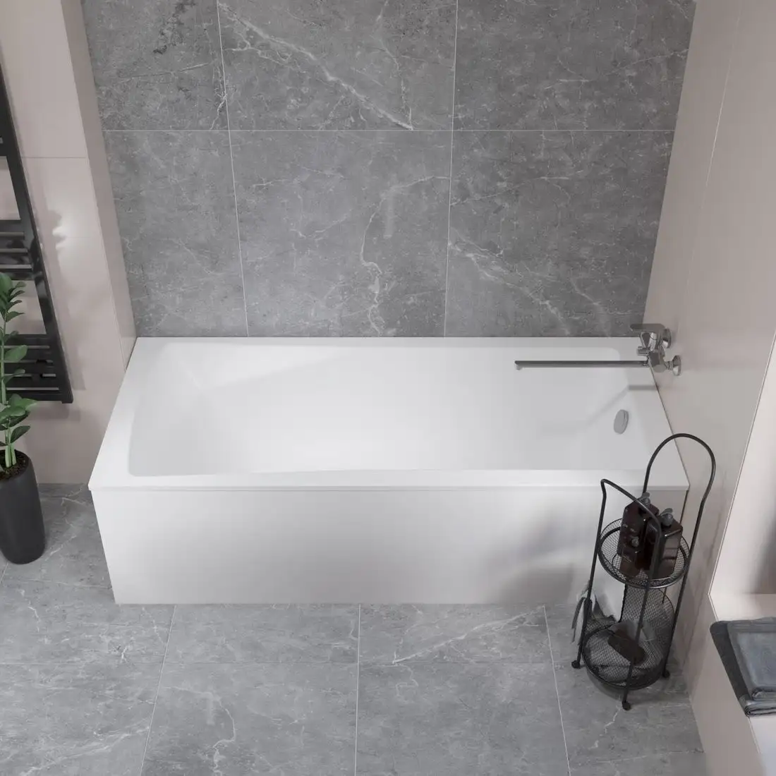 Ванна Lauter Aurora 150x70 21010050 (с каркасом) - фото товара