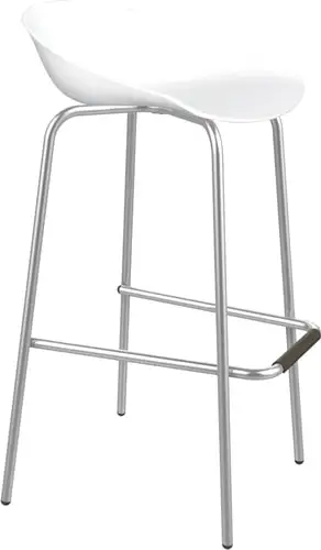 Стул Sheffilton SHT-ST19/S29 (белый/хром лак) – изображение в каталоге