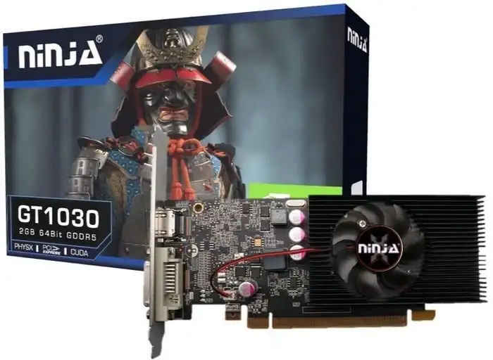 Видеокарта Sinotex Ninja GeForce GT 1030 4GB DDR4 NK103FG44F – фото товара
