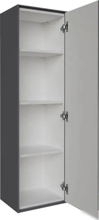 Grossman Шкаф-полупенал для ванной Кристалл-35 303543 – фото товара