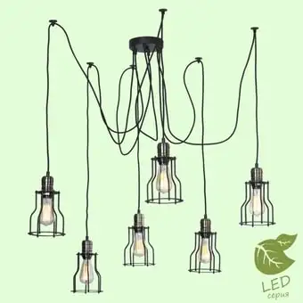 Подвесная люстра Lussole LOFT GRLSP-9310 – изображение в каталоге