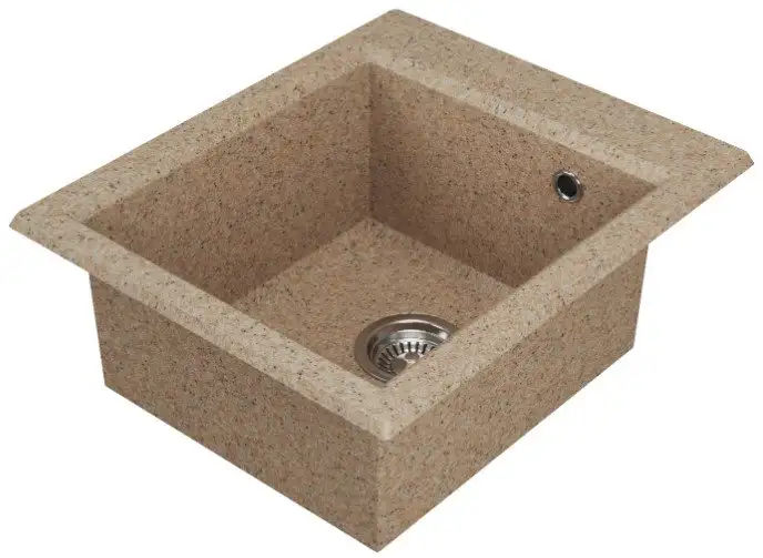 Кухонная мойка Акватон Линеа 43 (песочный) - фото товара