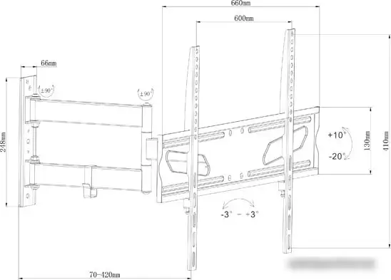 Кронштейн MasterKron UPA52-463 – фото товара