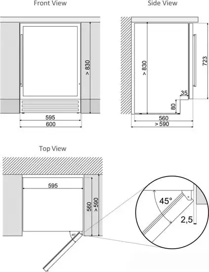 Винный шкаф Dunavox DAUF-46.138SS — фото товара