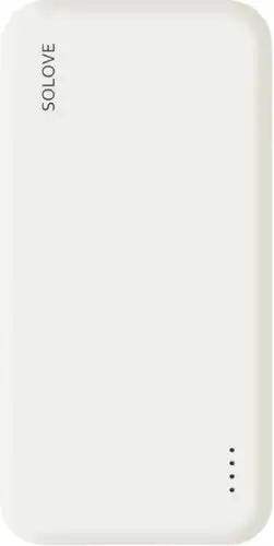 Внешний аккумулятор Solove 003M 20000mAh (белый) – изображение в каталоге