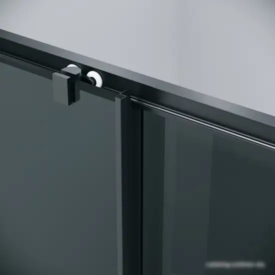 Душевая дверь Grossman Cosmo 110x195 100.K33.02.110.21.10 (черный матовый/стекло тонированное) - фото товара