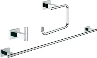 Набор для туалета Grohe Essentials Cube 40777001 (хром) – изображение в каталоге