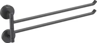 Держатель для полотенца Aquatek Бетта AQ4613MB (черный матовый) – изображение в каталоге