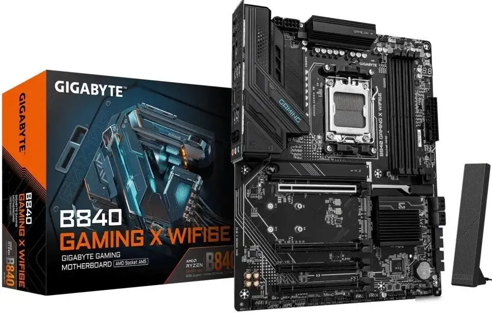 Материнская плата Gigabyte B840 Gaming X WiFi6E – фото товара