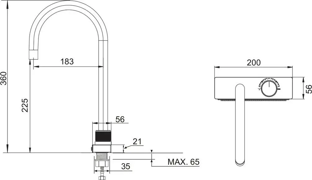 Смеситель РМС SUS130PVD-017F - фото товара