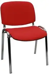 Офисный стул UTFC Изо CH (Z29/красный) – изображение в каталоге