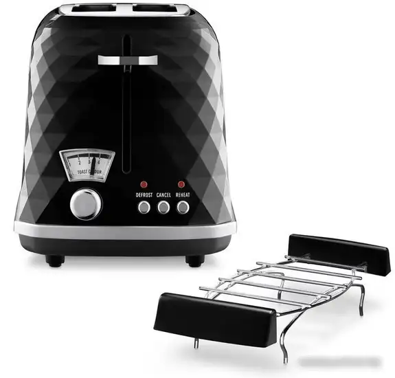 Тостер DeLonghi Brillante CTJ 2103.BK – фото товара