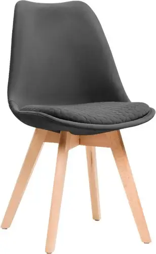 Стул Woodville Bonuss (темно-серый/дерево) – изображение в каталоге