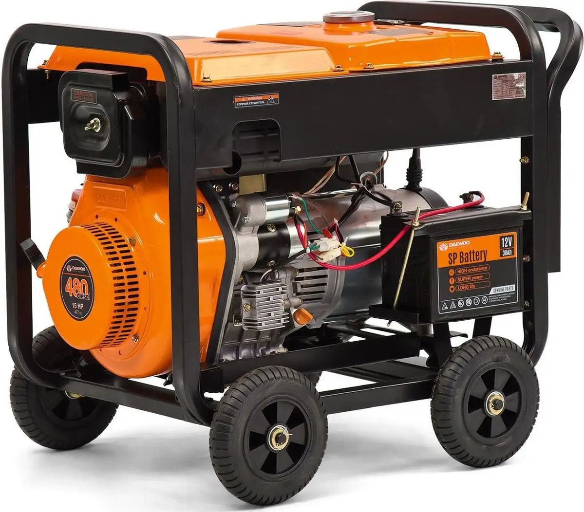 Дизельный генератор Daewoo Power DDAE 9000XE – фото товара