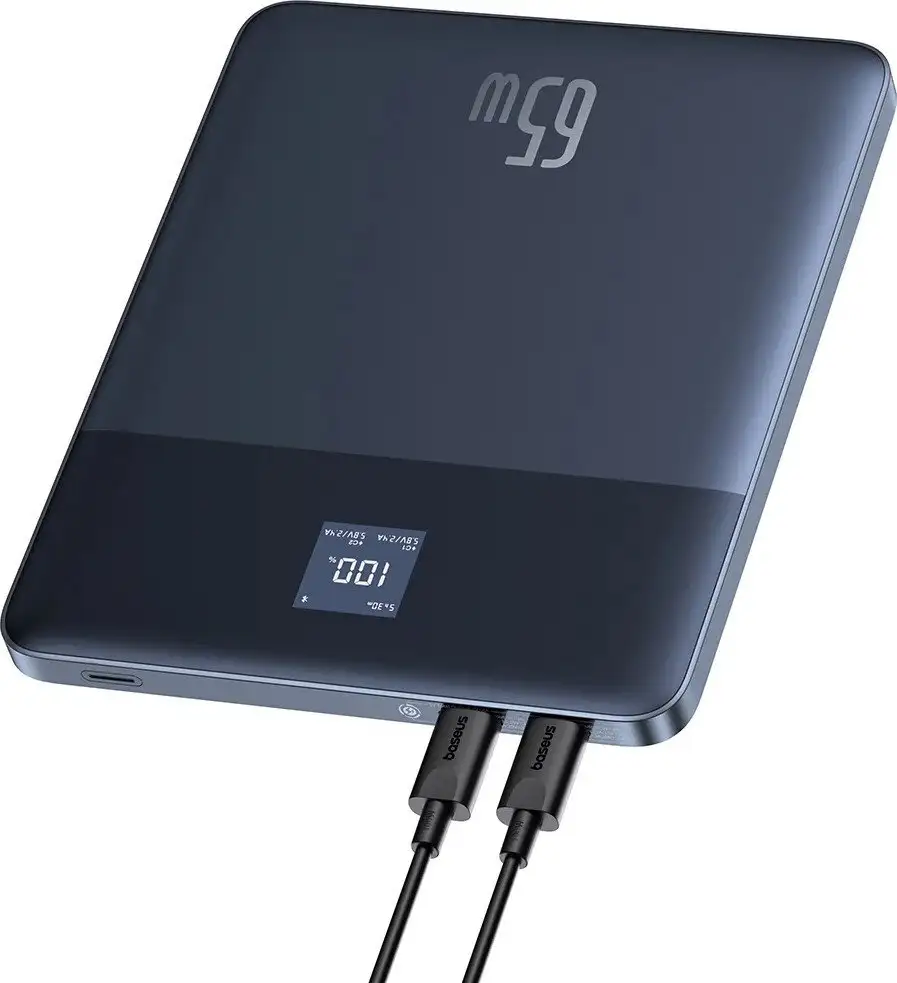 Внешний аккумулятор Baseus Blade 2 with Digital Display 65W 12000mAh (синий) – фото товара