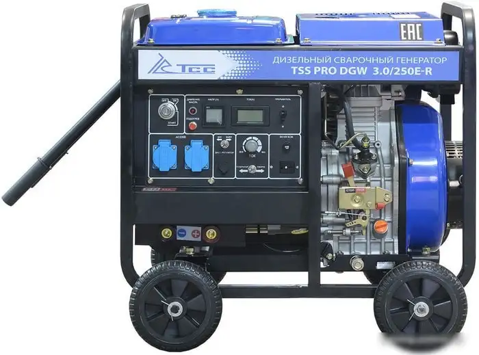 Дизельный генератор ТСС PRO DGW 3.0/250E-R – фото товара