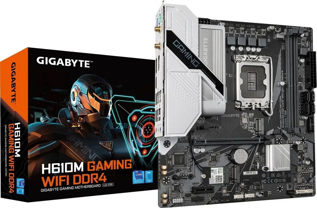 Gigabyte H610M Gaming WiFi DDR4 (rev. 1.0) – фото товара