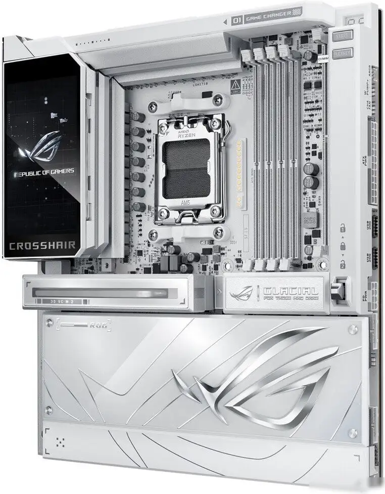 Материнская плата ASUS ROG Crosshair X870E Glacial – фото товара