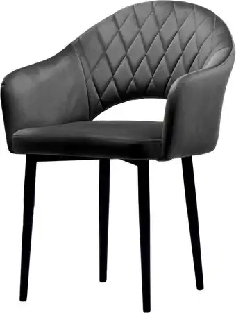 Стул Памир София F83 Поворотный (серый/черная опора) – изображение в каталоге