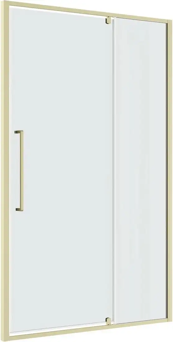 Душевая дверь Niagara Nova NG-45-12ASG 120х195 (золото сатин/прозрачное стекло) - фото товара