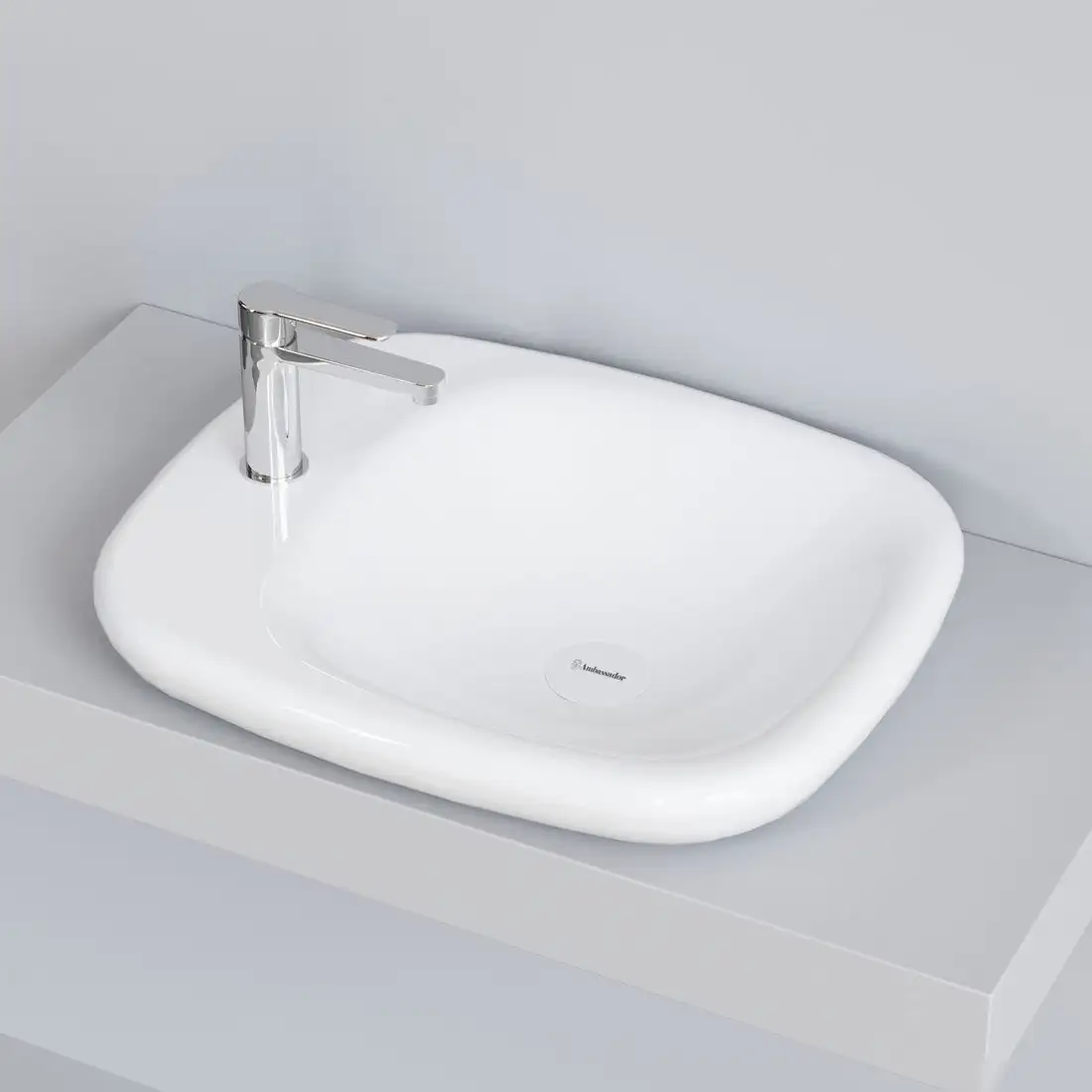 Умывальник Ambassador Diamond 126T20101 (белый матовый) - фото товара