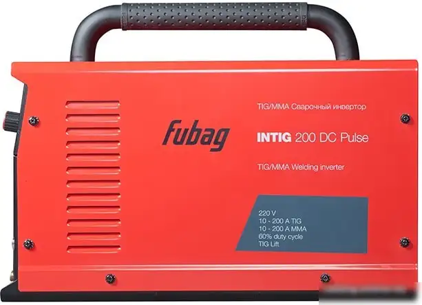 Сварочный инвертор Fubag INTIG 200 DC Pulse 31411.1 (с горелкой) – фото товара