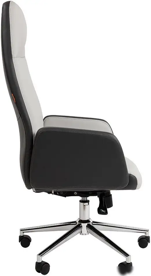 Офисное кресло CHAIRMAN 929 (экопремиум серый/светло-серый) – фото товара