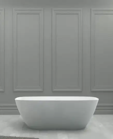 Ванна Abber Stein AS9612-1.7 (белый матовый) - фото товара